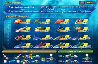 Fish Master Slot เกมสล็อตล่าสัตว์ทะเลน้ำลึก